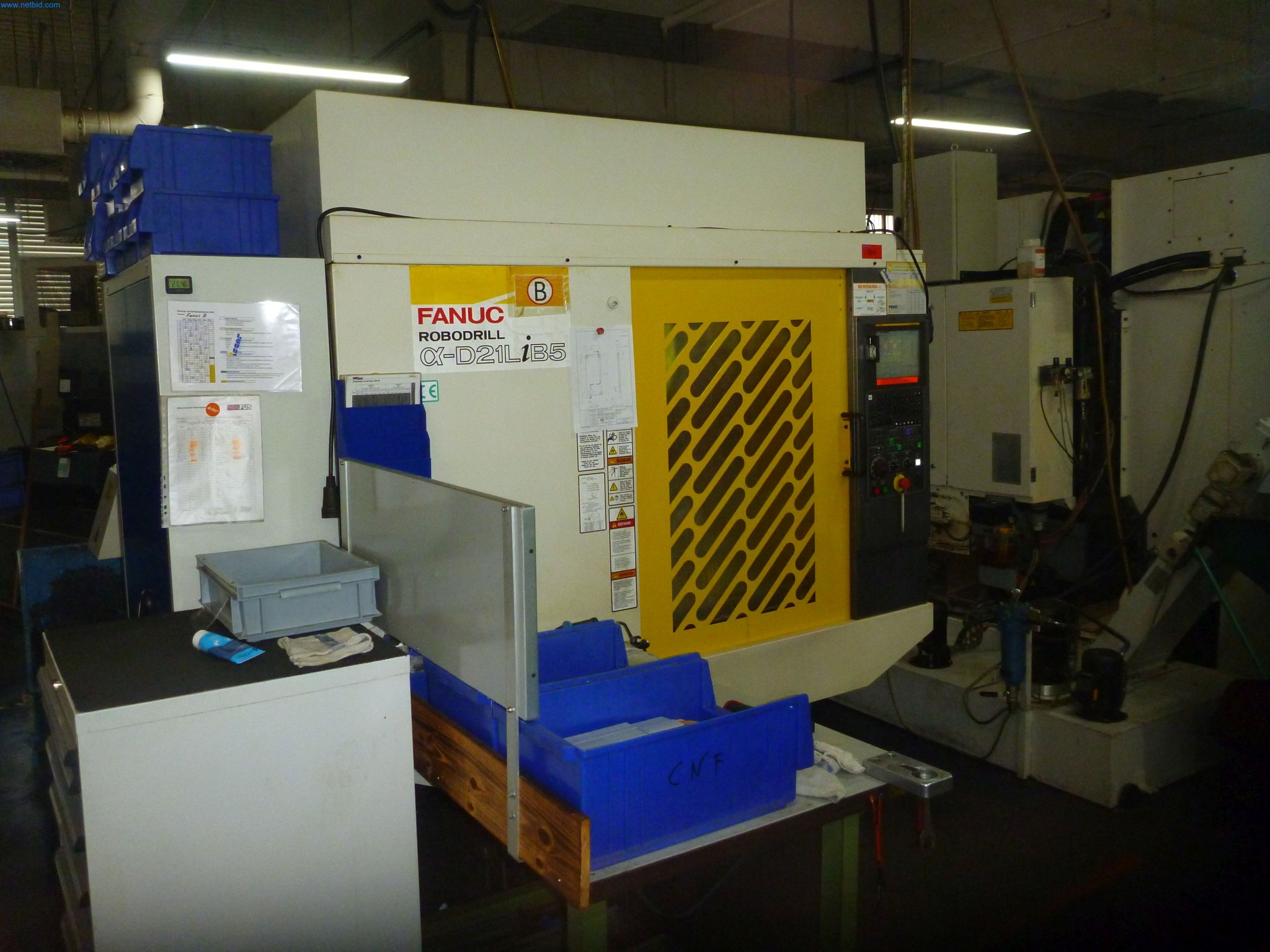 CNC-Vertikal-Bearbeitungszentrum (B) Fanuc Robodrill Alfa-T21iB5